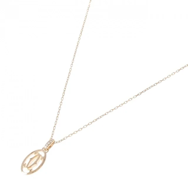 Cartier 750 Pink Gold Diamond Necklace in Pink from LuxUness, photo 2 of 2