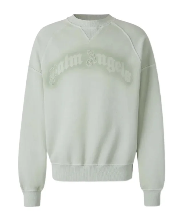 Palm Angels Logo Detailed Crewneck Sweatshirt from SENSER, photo 1 of 1