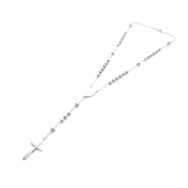 Dolce & Gabbana Rosary Pendant 925 Sterling Silver in Silver from The Reluxe