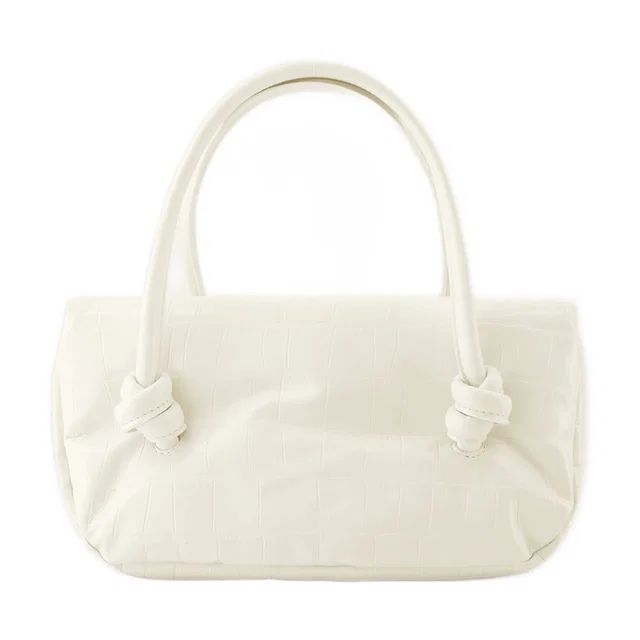 Jil Sander Knot Shoulder Bag — Beige Calfskin in Beige Calfskin from HEWI