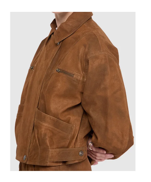 Isabel Marant Étoile Belma Gc Zip-Front Jacket, photo 7 of 8 from SENSER