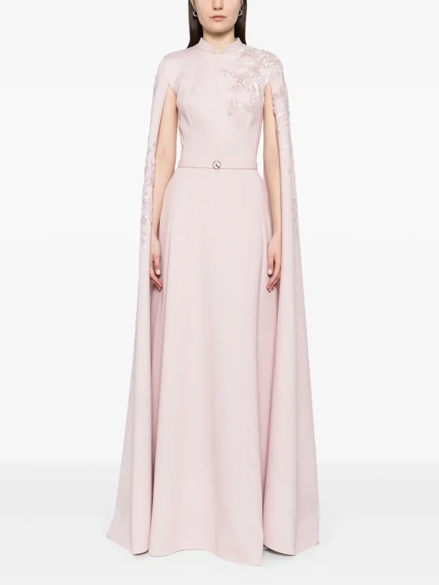 Saiid Kobeisy floral embroidered kaftan, photo 2 of 2 from FARFETCH