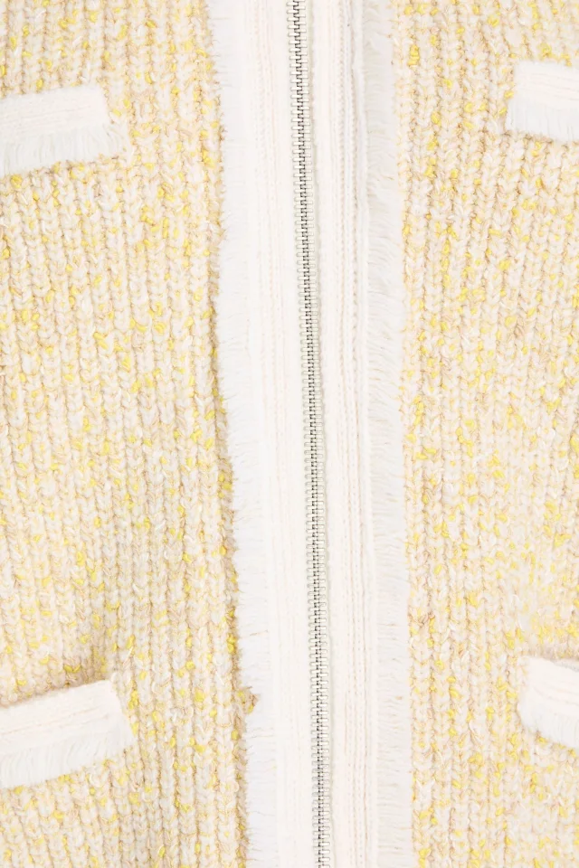 Simkhai Harris Marled Knit Bouclé-Knit Cardigan, photo 4 of 4 from THE OUTNET
