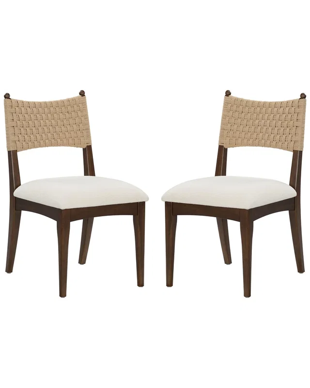 Safavieh Couture Capriano Woven Dining Chair, image 1 of 1 from Rue La La
