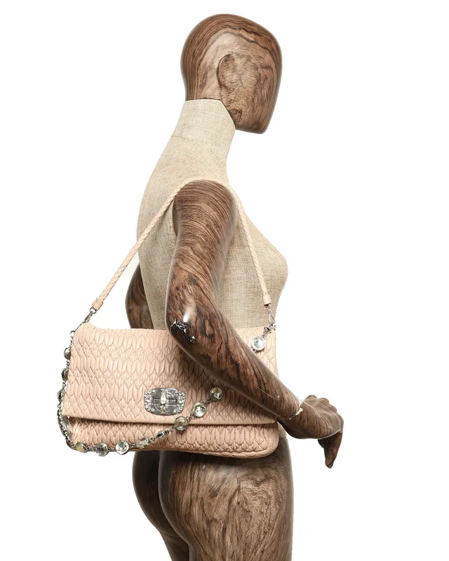 Miu Miu Large Nappa Crystal Bag in Nappa leather from A Retro Tale, photo 11 of 11