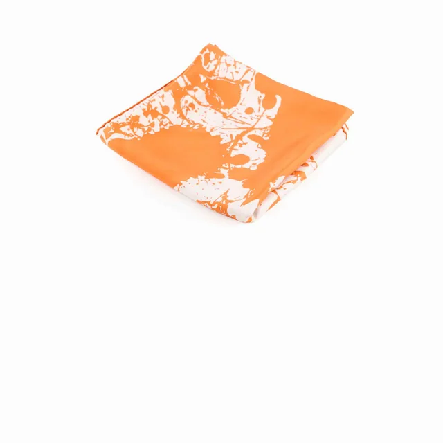 Hermès Cheval Surprise 90 Silk Scarf Orange in Orange Silk from The Purse Affair
