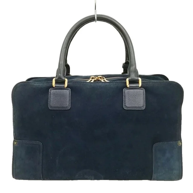 Loewe Amazona Handbag Boston Bag Indigo Blue Collection Navy Blue in blue from Poshmark