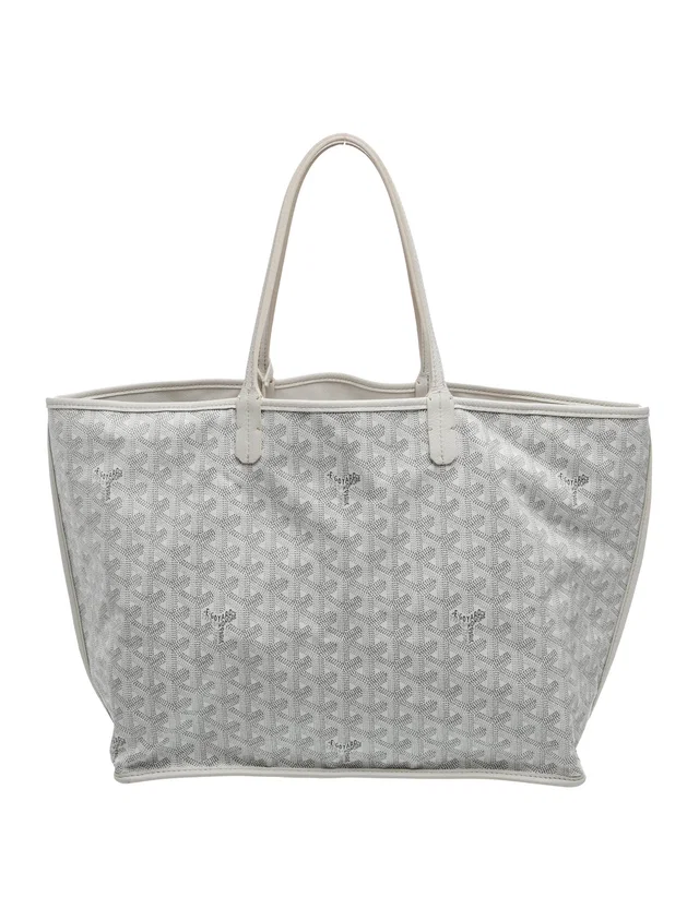 Goyard Goyardine Anjou PM in white Canvas from The RealReal