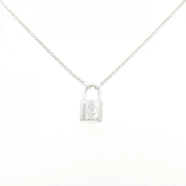 Louis Vuitton Lockit Necklace in 925 silver from KOMEHYO