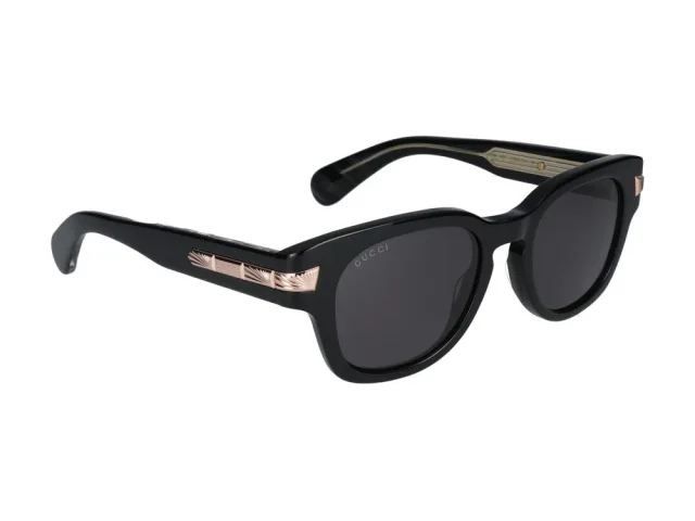 Gucci Gg1518s Sunglasses — Black Acetate in Black from HEWI, photo 4 of 4