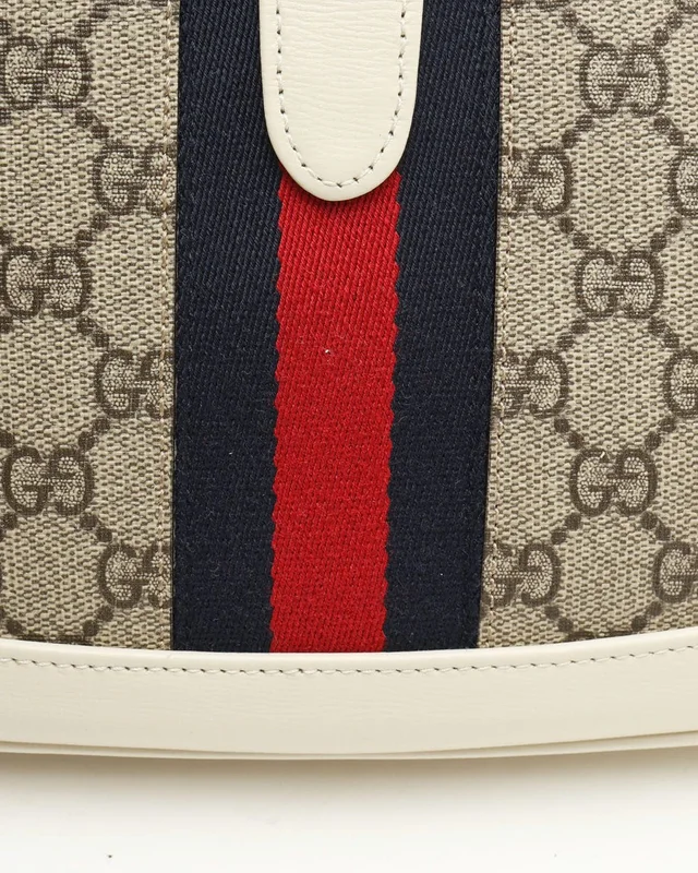 Gucci Medium Jackie 1961 Bag in Coated canvas from A Retro Tale, photo 9 of 12
