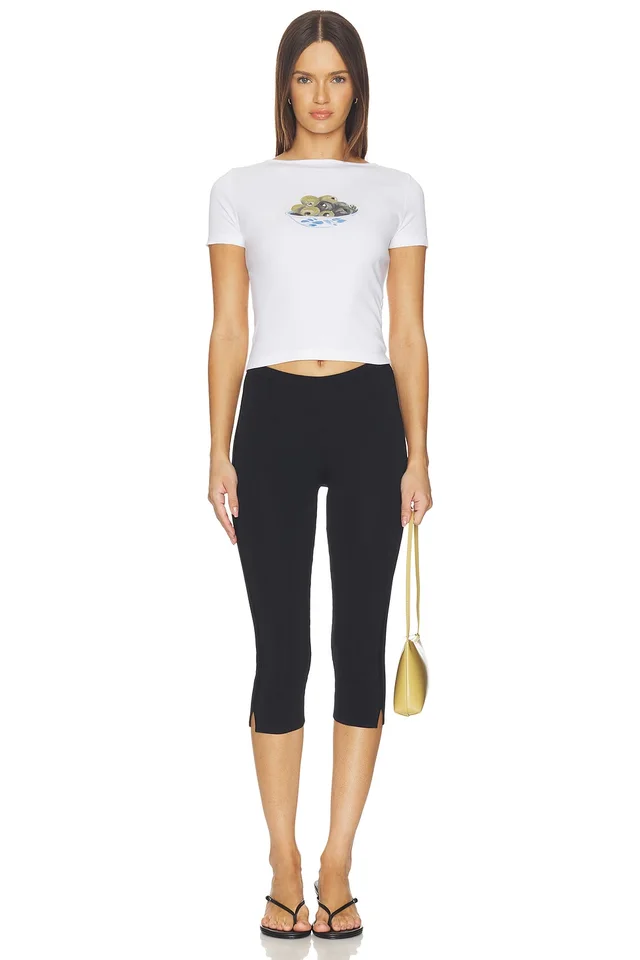 Lisa Says Gah Alex Tee Shirt in Olive Bowl, photo 4 of 4 from REVOLVE (Canada)