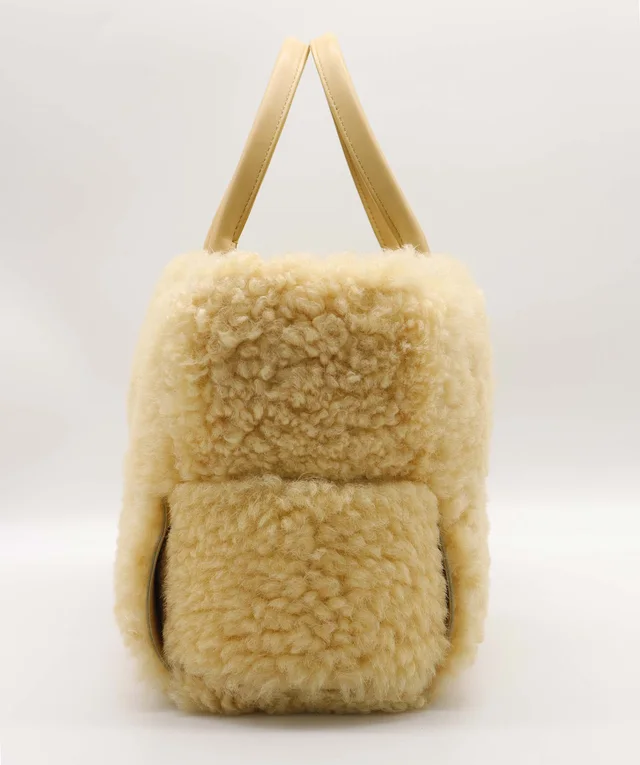 Bottega Veneta Arco Tote Bag Yellow in Yellow from Luxury Promise, photo 3 of 8