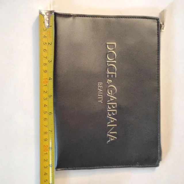 Dolce & Gabbana Women's Clutch bags - Black/Gold in gold|black from Depop, photo 9 of 9