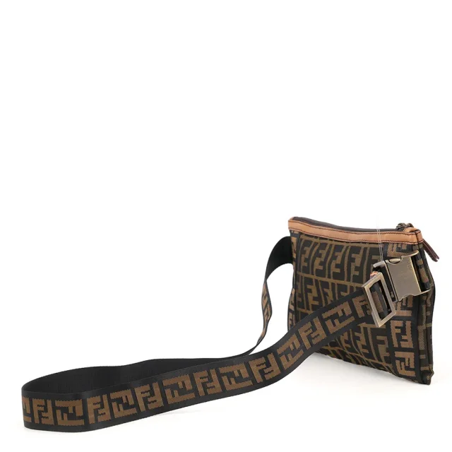 Fendi Zucca Crossbody Bag Brown7VA18700MX7F0VT4 Canvas in Canvas from GALLERY RARE, photo 4 of 14