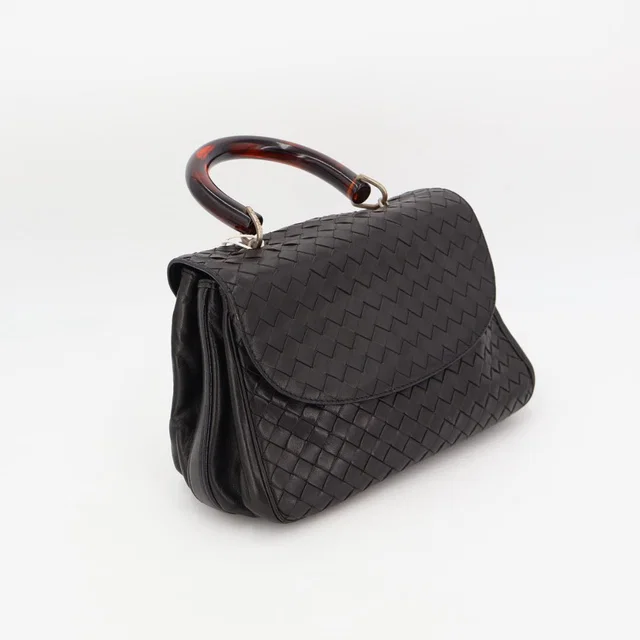 Bottega Veneta Top Handle 2-Way Bag in Leather from The Reluxe