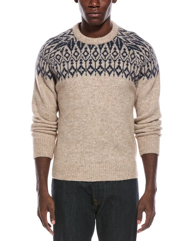 Brunello Cucinelli Alpaca & Wool-Blend Crewneck Sweater, image 1 of 1 from Gilt