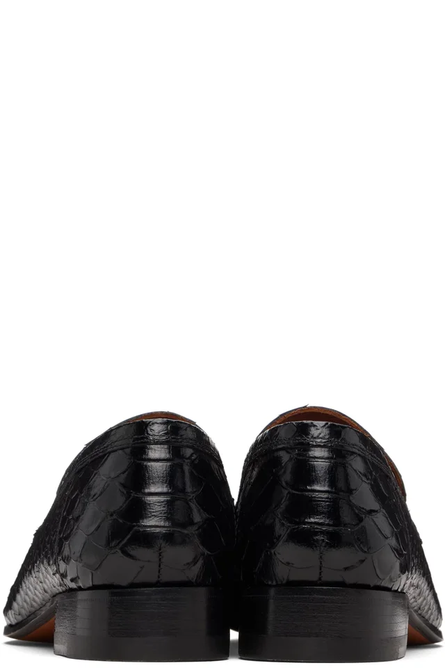 Paris Texas Black Alain Loafers, photo 2 of 5 from SSENSE