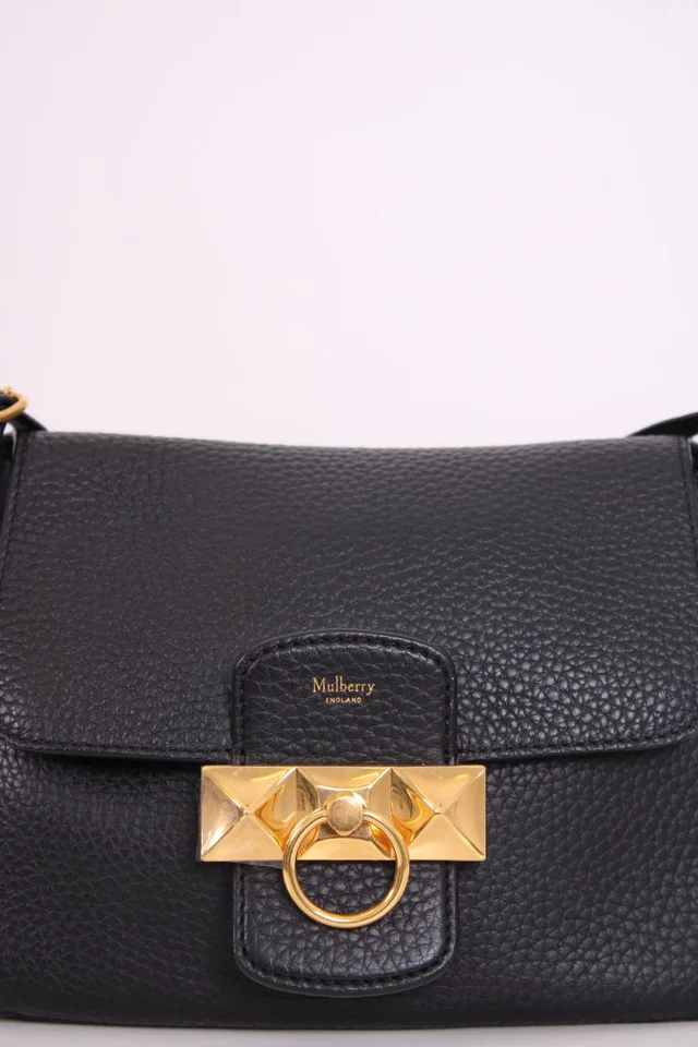 Mulberry Mini Keeley Bag Black in Black Leather from Luxury Promise, photo 2 of 2