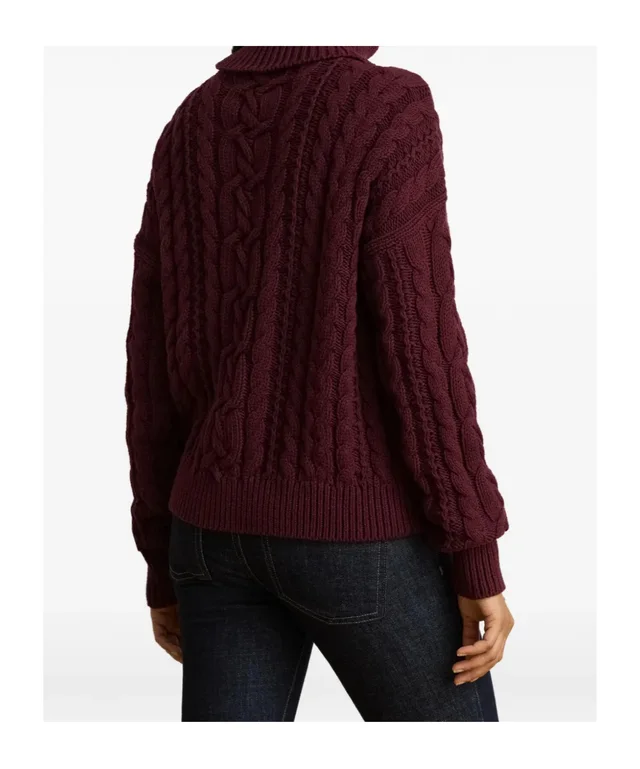 Lauren Ralph Lauren Cable-Knit Turtleneck Jumper, photo 6 of 7 from SENSER