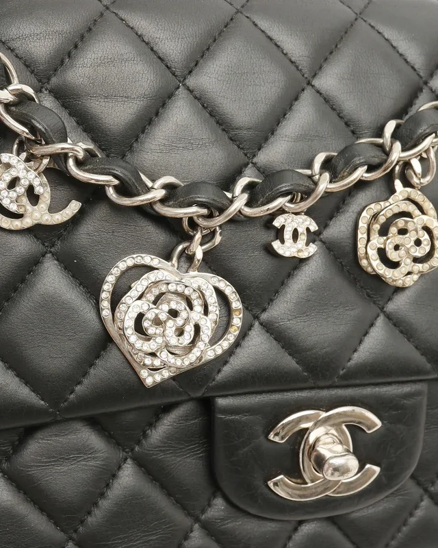 Chanel Medium Valentine Single Flap Bag in Leather from A Retro Tale, photo 6 of 9