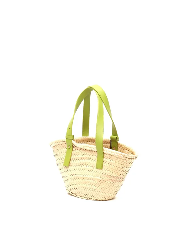 Loewe Small Basket Bag in Woven leather from A Retro Tale, photo 3 of 7