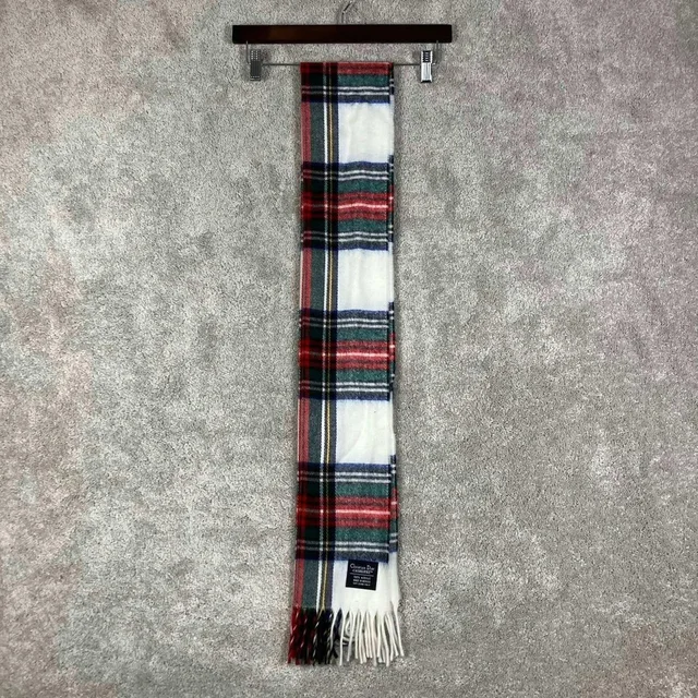 Dior Women's Scarf - White/Multi in white|multicolor from Depop, photo 1 of 1