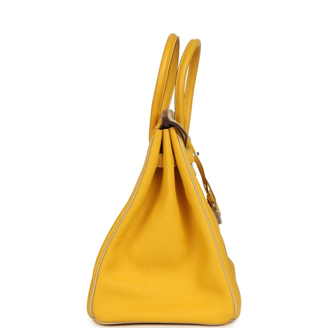 Hermès Special Order (HSS) Birkin 35 Soleil, Parchemin Togo Palladium Hardware in Togo leather from Madison Avenue Couture, photo 3 of 9