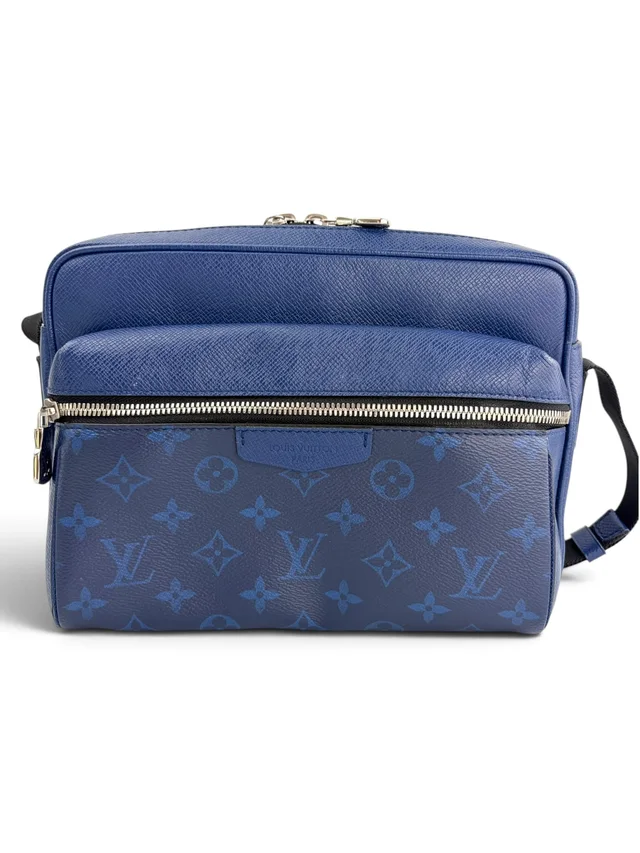 Louis Vuitton Blue Monogram Taigarama Crossbody from Season 2 Consign