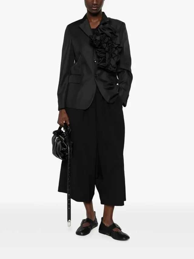 Comme Des Garcons Floral-print blazer, photo 4 of 5 from SENSER