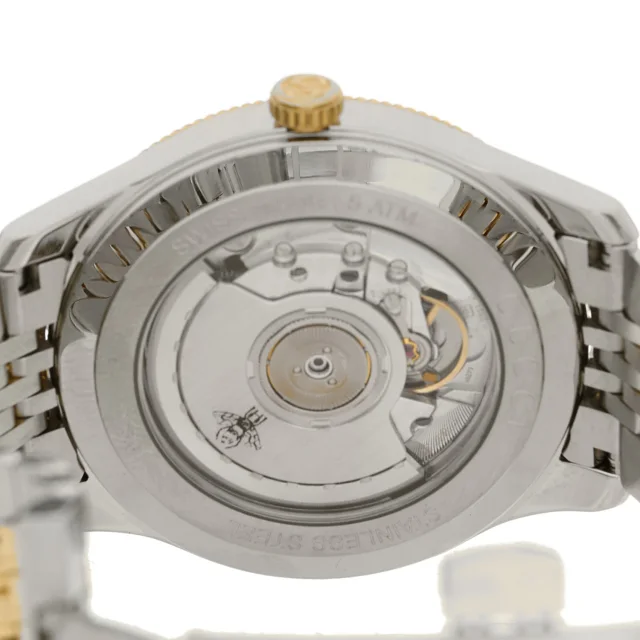 Gucci Stainless Steel 40mm G-Timeless Two Tone Charm Automatic Watch from FASHIONPHILE, photo 4 of 4