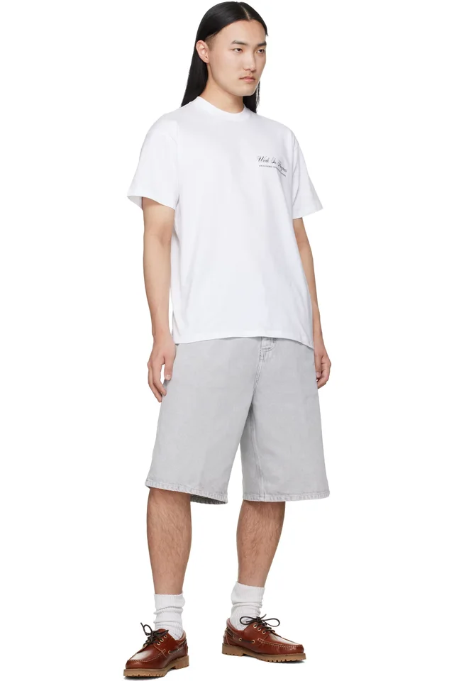 Carhartt Work In Progress White Cloud Heart T-shirt, photo 4 of 4 from SSENSE