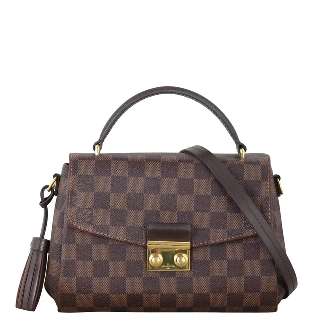 Louis Vuitton Croisette Damier Ebene in Brown Coated canvas from Luxe.It.Fwd