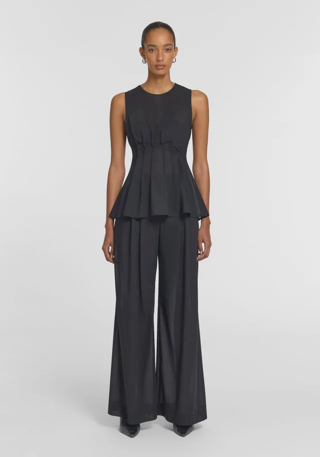 VIKTORIA & WOODS Laureate Wool Top in Black from Viktoria & Woods, photo 1 of 1