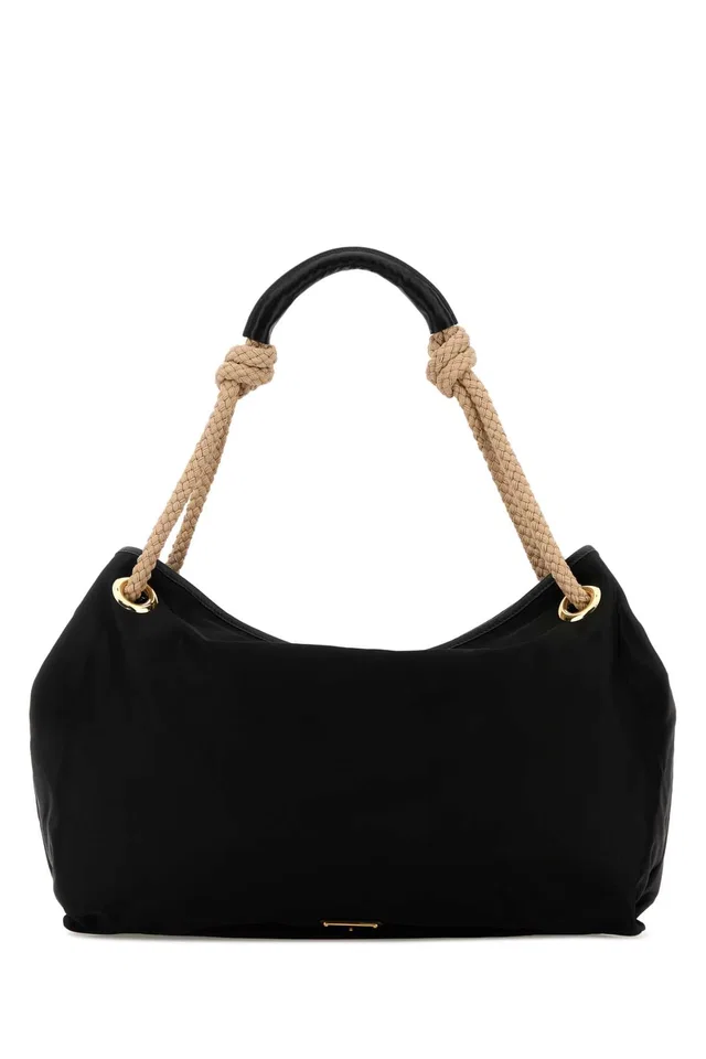 Prada Sacca Shoulder Bag — Black in Black from HEWI