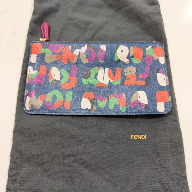 Fendi Women's Bag - Multi/Blue in blue|multicolor from Depop, photo 1 of 1
