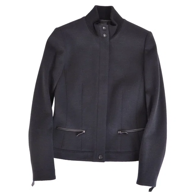 Hermès Gaultier Era Jacket Zip Up in Lambskin from The Reluxe