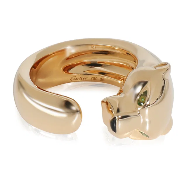 Cartier Yellow Gold Panthere De Ring 18k in Yellow from HEWI