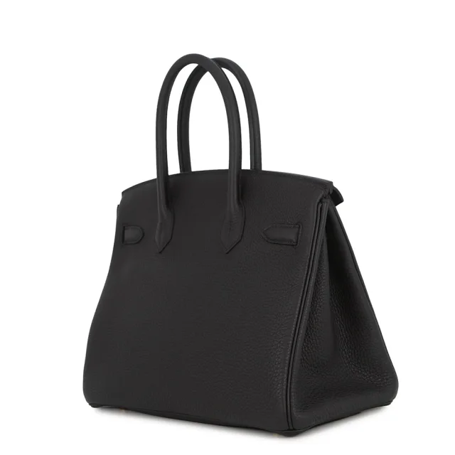 Hermès Birkin Black Togo Leather Size 30 in Black Togo leather from GALLERY RARE, photo 2 of 21