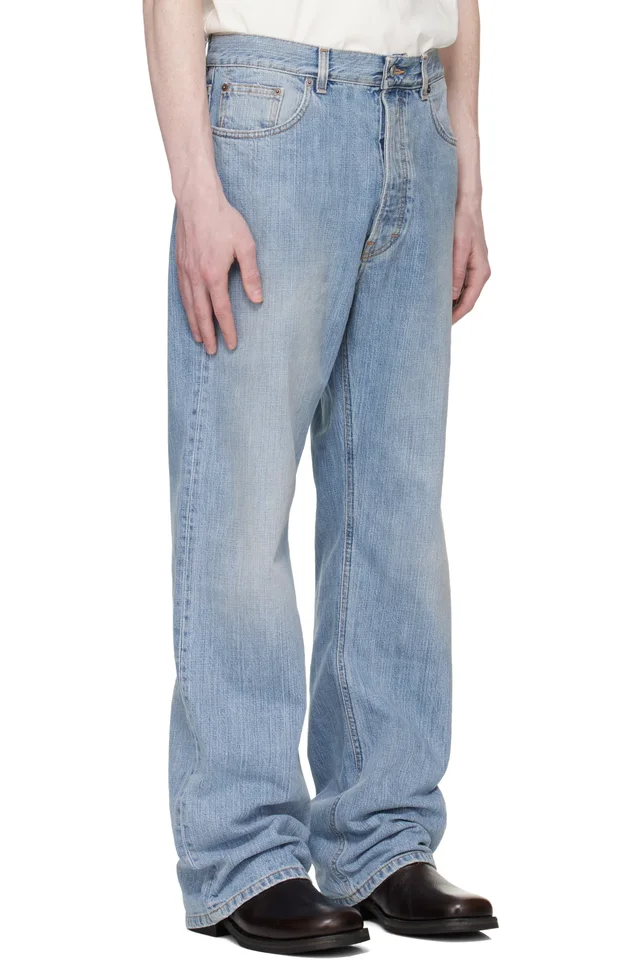 JEANERICA Blue Vega Jeans, photo 2 of 4 from SSENSE