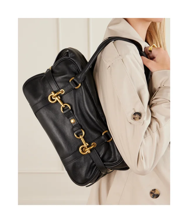 Burberry Ring-Detailed Zipped Tote Bag, photo 4 of 6 from SENSER