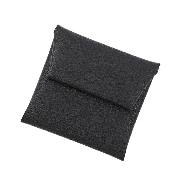 Hermès Bastia Black Chevre Myzore Goatskin in Black Goatskin from GALLERY RARE