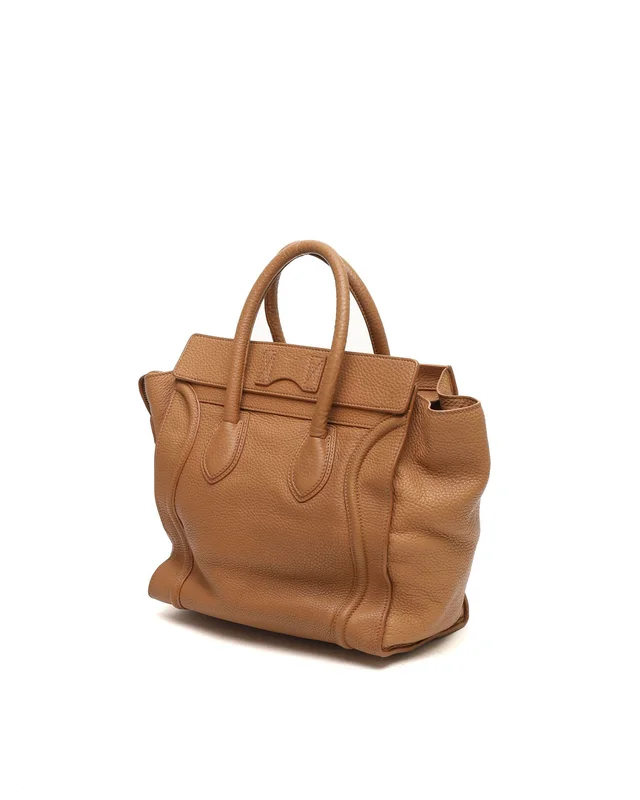 Celine Luggage Mini Bag in Caviar leather from A Retro Tale, photo 3 of 9