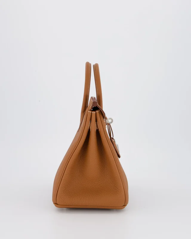 Hermès Birkin 25 Retourne Bag in Gold Togo leather from Sellier, photo 4 of 21