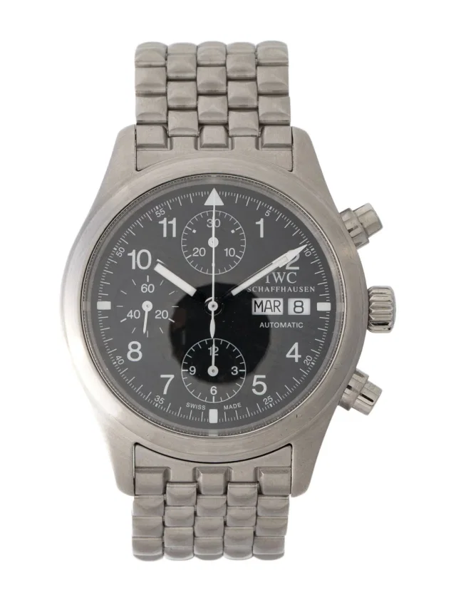 IWC Pilot's Watch Chronograph, 39mm in multicolor from The RealReal