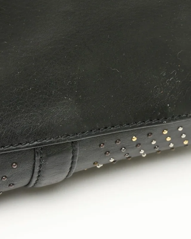 Saint Laurent Studded Y Boston Bag in Leather from A Retro Tale, photo 8 of 11