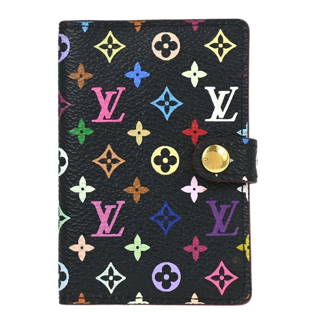 Louis Vuitton 2004 Carnet Deval Mini Agenda Notebook Cover M92652 in Canvas from AMORE Vintage Tokyo