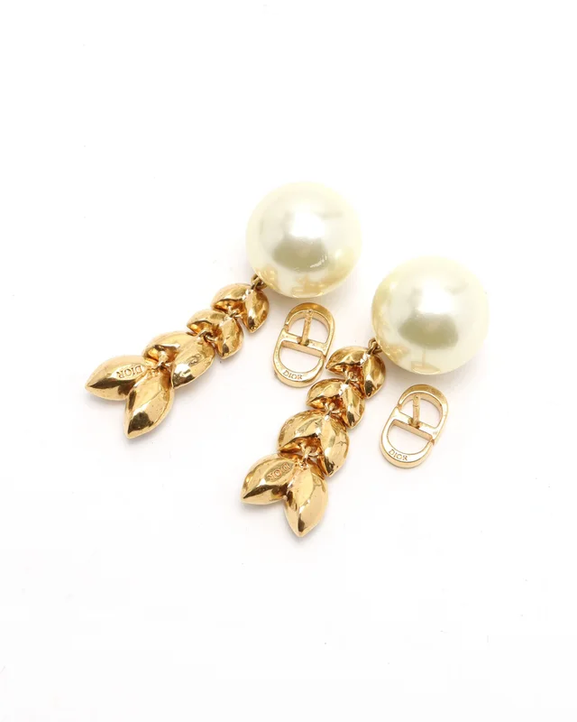 Dior Rhinestone Tribales Earrings from A Retro Tale, photo 3 of 3