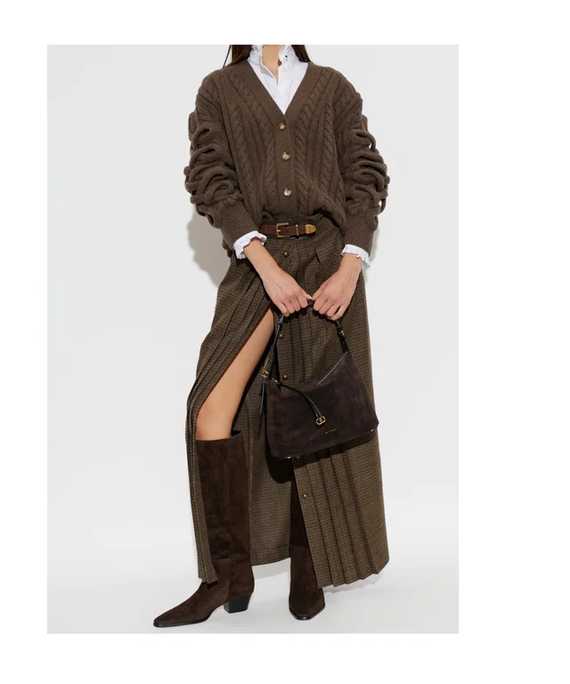 Aeyde Medea Block Heel Knee-High Boots, photo 4 of 6 from SENSER