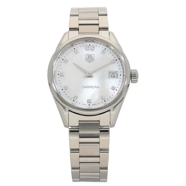 TAG Heuer Carrera WAR1314-0 33mm Stainless Steel Watch from H&T